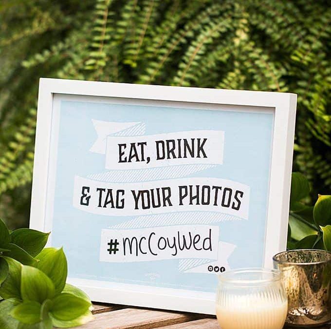 Make the best wedding hashtag!