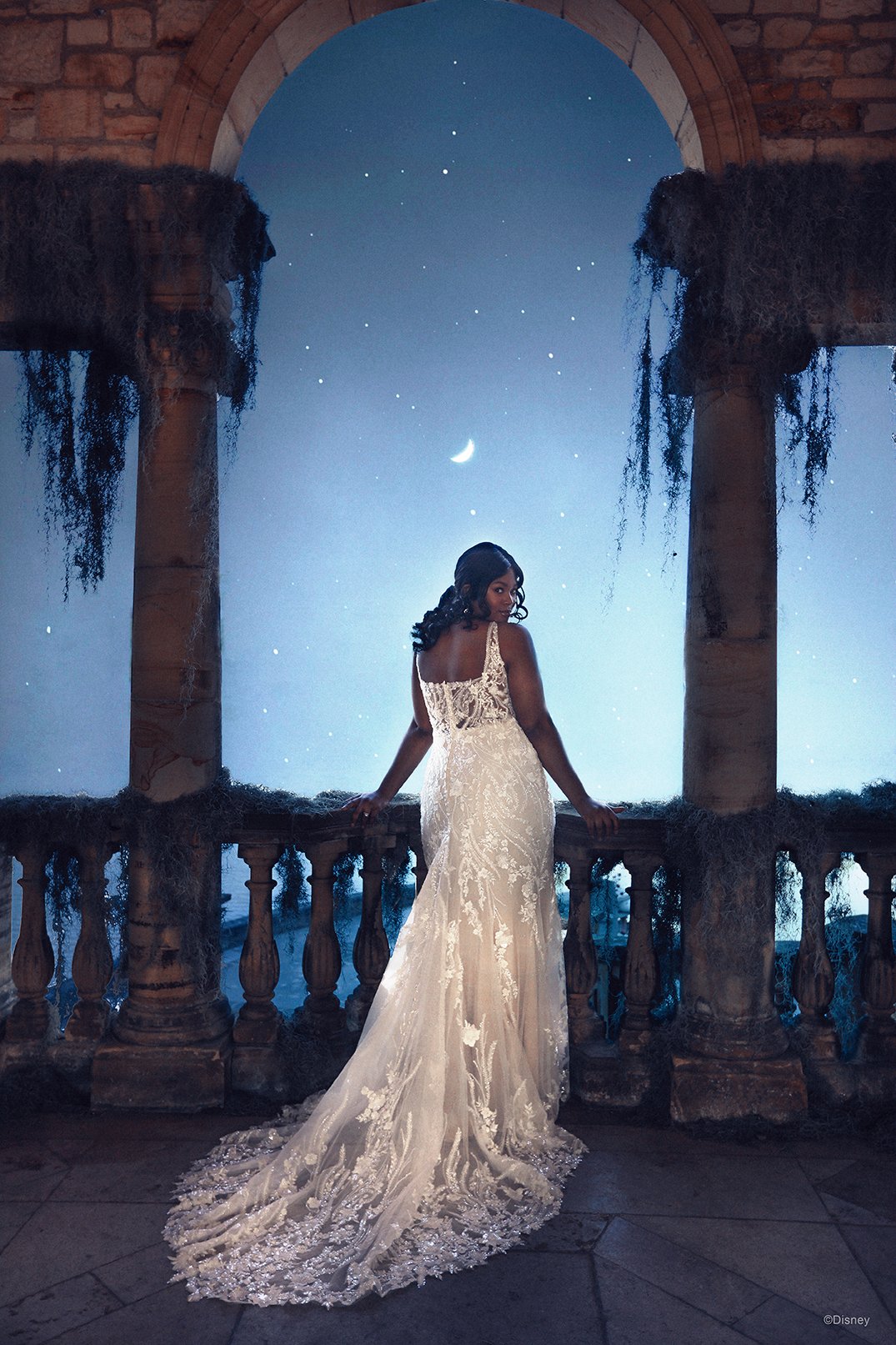 Princess tiana hotsell inspired wedding dress