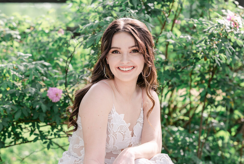 Floral Graphic Lace Wedding Dress