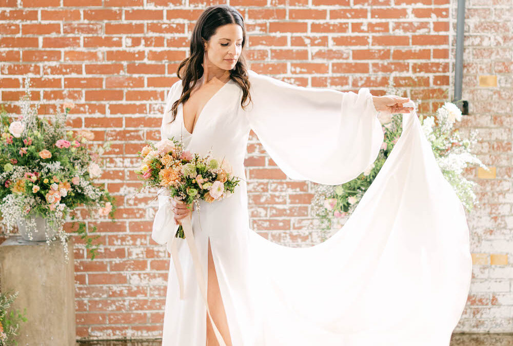 Spring Wedding + Pastel Color Wedding Inspiration | Sophia’s Bridal and Tux