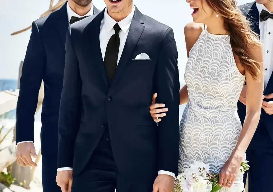 How to Style Black Groomsmen Suits for Any Wedding Theme