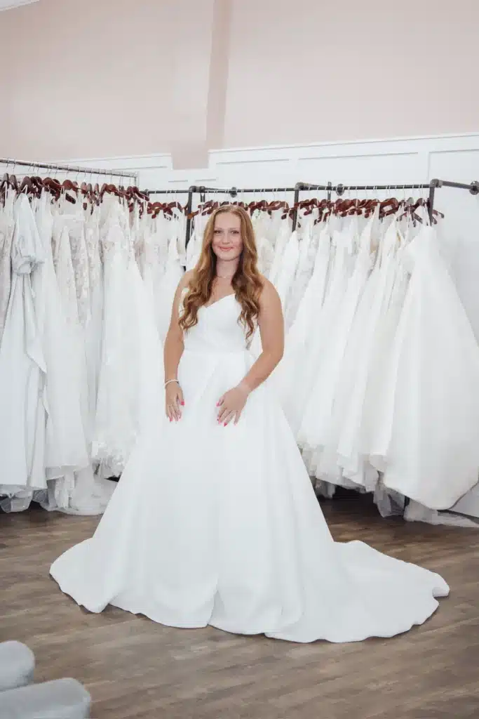 Ball Gown Style Summer Wedding Dresses With Train For Last Minute Wedding Shopping In Columbus Indiana