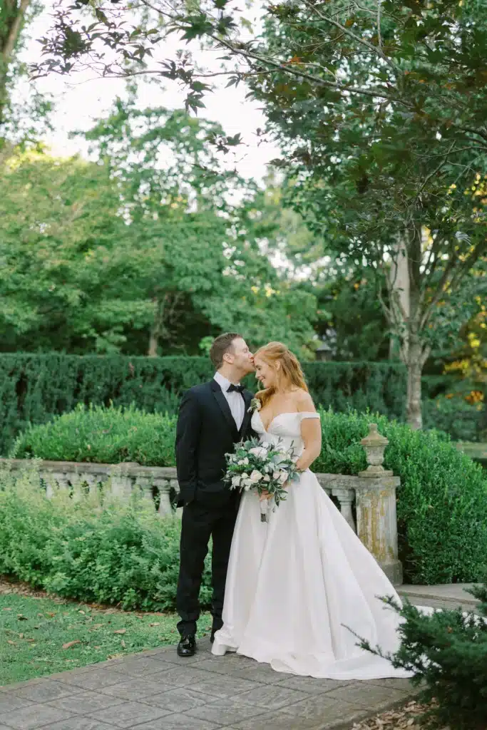 Bride And Groom At Whitehall House And Gardens Photographed By Amanda Karis