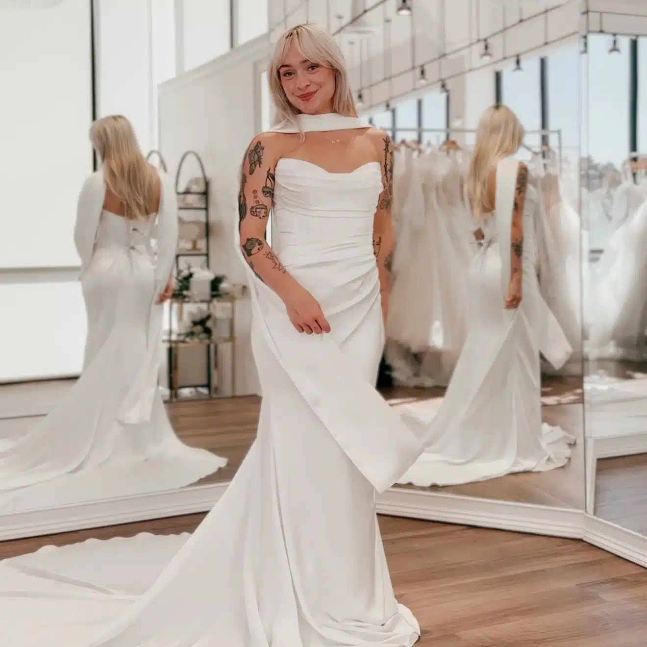 Styling A Wedding Dress With Sophias Bridal And Tux Styling A Wedding Dress With Sophias Bridal And Tux